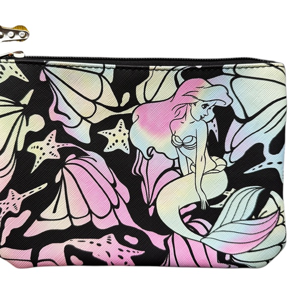NWT Disney Princess Little Mermaid Women's Clutch Coin Pouch - Picture 2 of 8